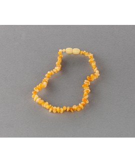 Baby amber necklace -  butterscotch chips