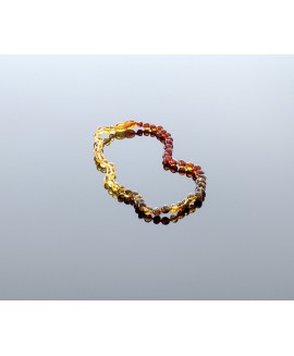 Baby amber necklace - baroque beads LT