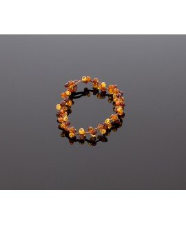 Marvellous faceted amber bracelet