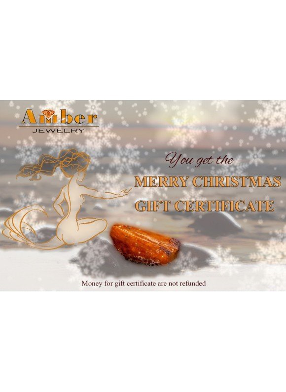 Special Amber gift certificate/Christmas