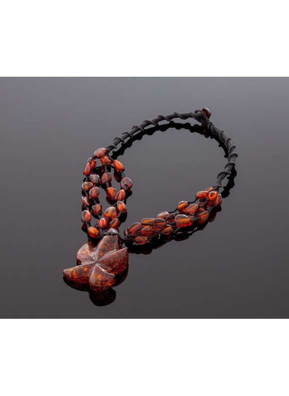 Lovely amber necklace