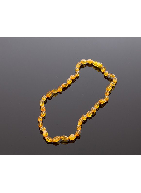 Honey Baltic amber necklace