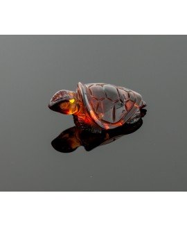 Sculpture - Amber turtle