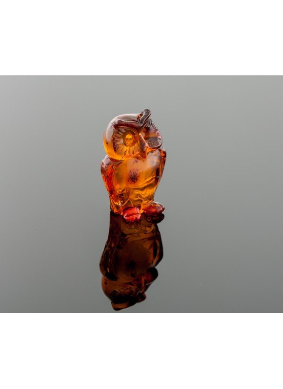 Sculpture - Amber owl